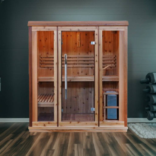 Sunray Hampton 3 Person Indoor Traditional HL300TN | Empire Saunas