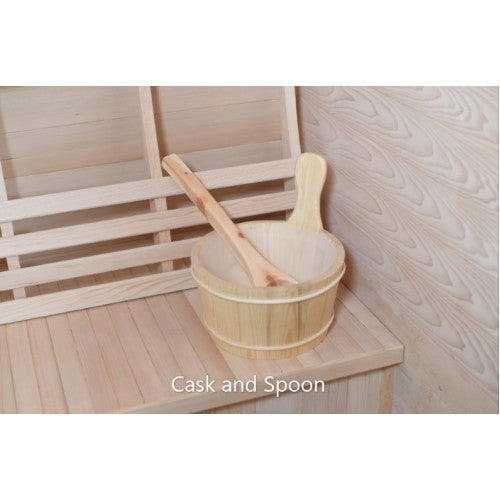 Sunray Tiburon 4-Person indoor Traditional HL400SN | Empire Saunas