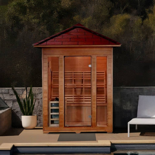 Sunray Waverly 3-Person Outdoor Traditional HL300D2 | Empire Saunas