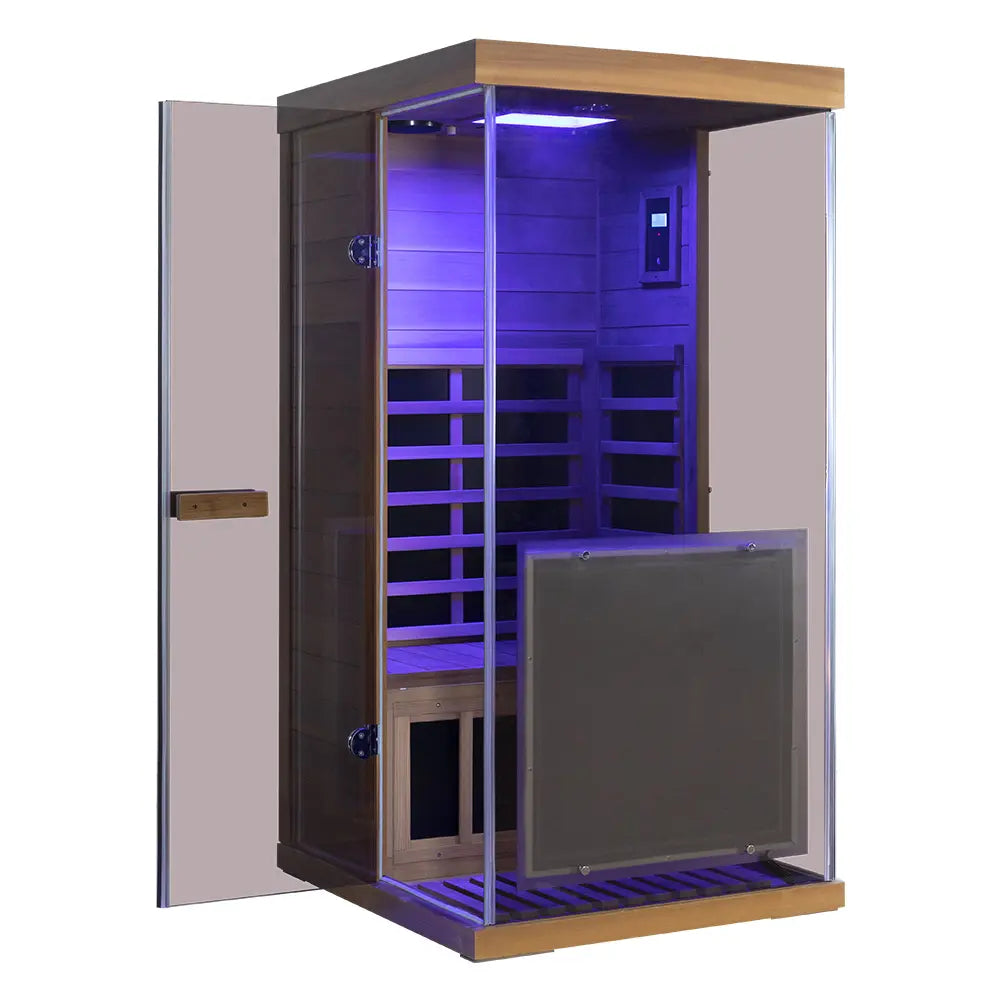 Wizzi Saunas 1 Person Mini Full Spectrum Infrared | Empire Saunas