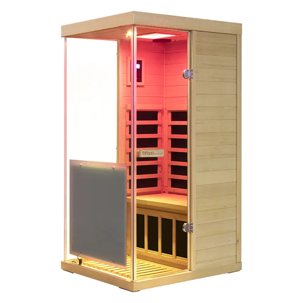Wizzi Saunas 1 Person Mini Full Spectrum Infrared | Empire Saunas