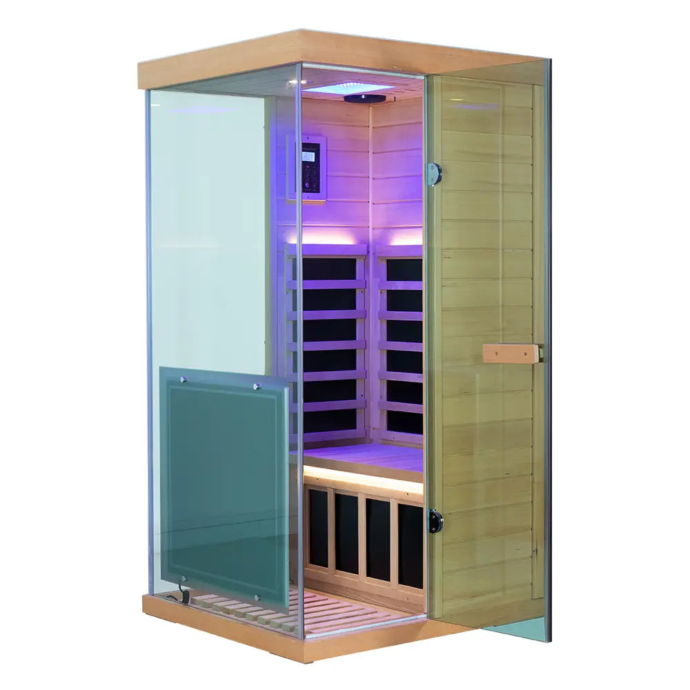 Wizzi Saunas 1 Person Mini Full Spectrum Infrared | Empire Saunas