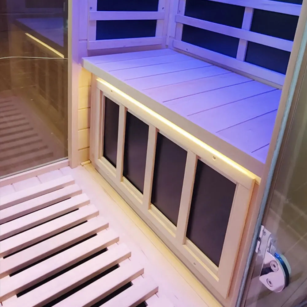 Wizzi Saunas 1 Person Mini Full Spectrum Infrared | Empire Saunas