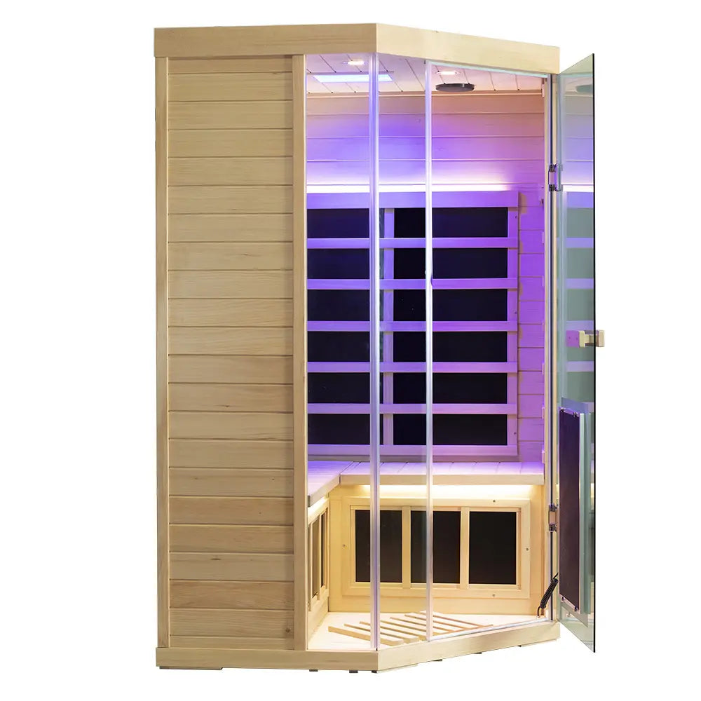 Wizzisaunas 2-3 Person Full Spectrum Low EMF Infrared | Empire Saunas