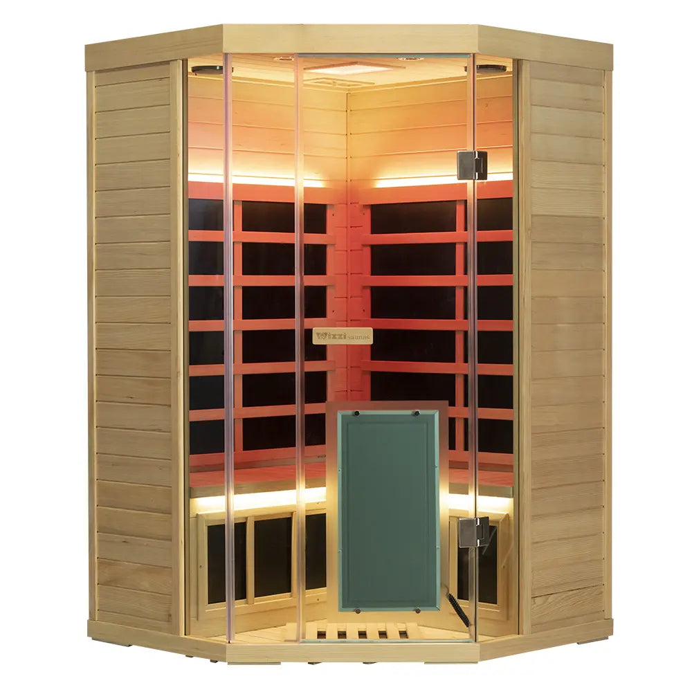 Wizzisaunas 2-3 Person Full Spectrum Low EMF Infrared | Empire Saunas