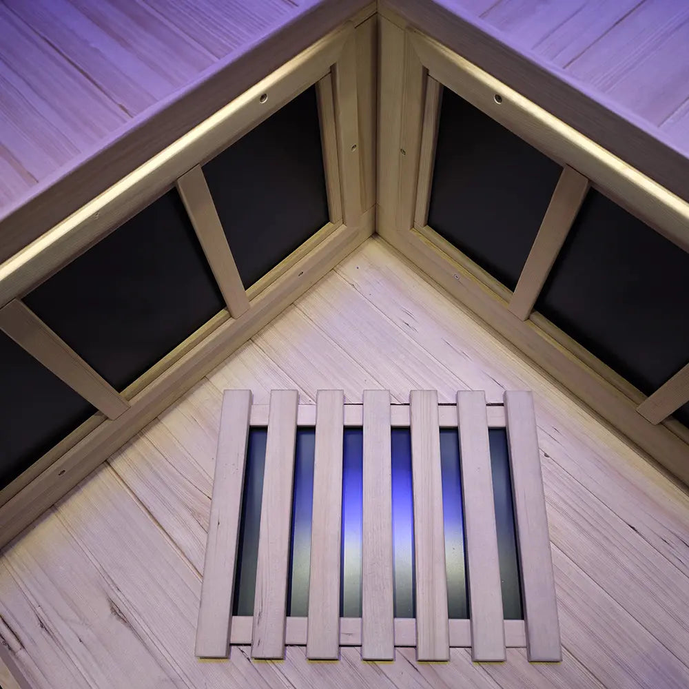 Wizzisaunas 2-3 Person Full Spectrum Low EMF Infrared | Empire Saunas