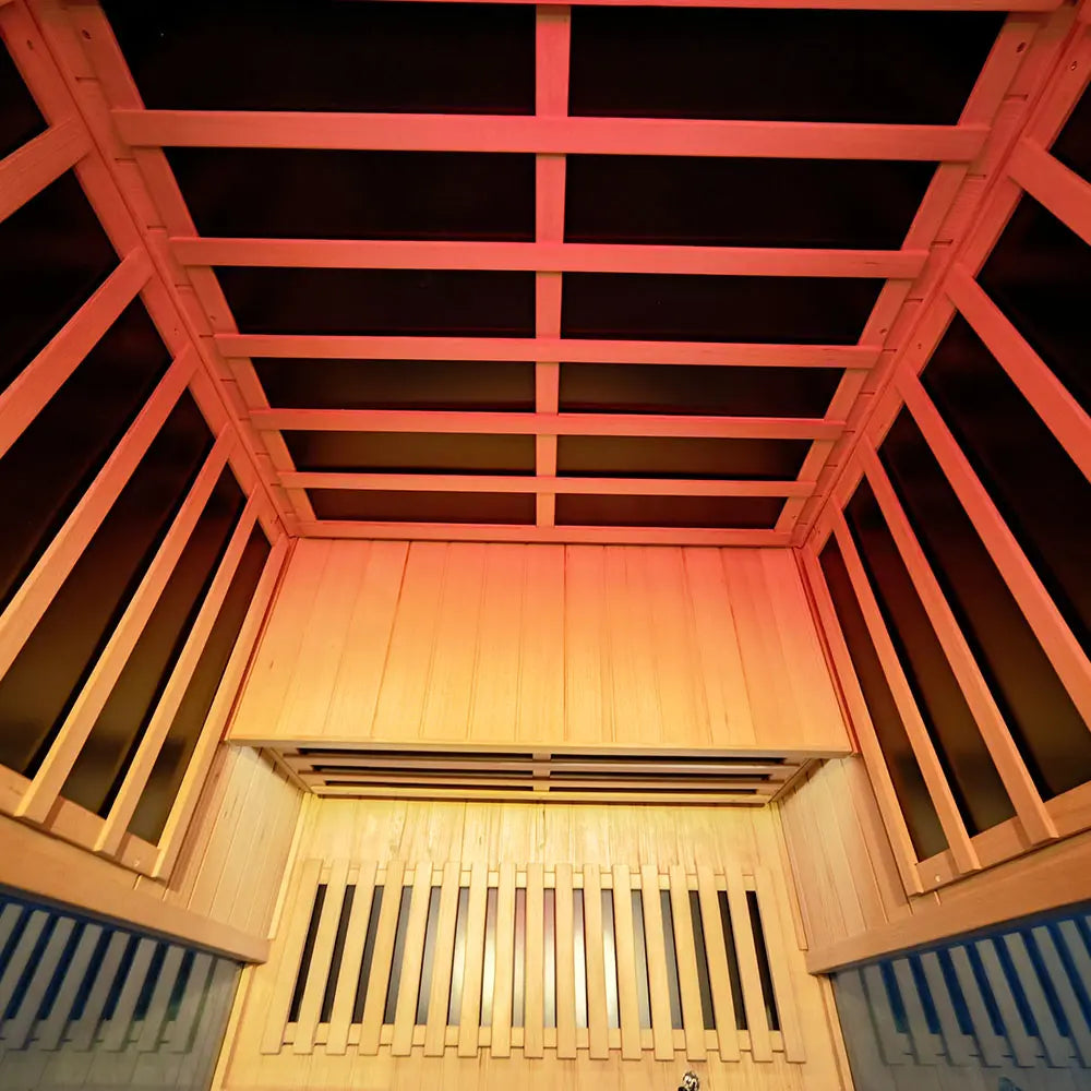 Wizzisaunas 2 Person Full Spectrum Low EMF Infrared | Empire Saunas