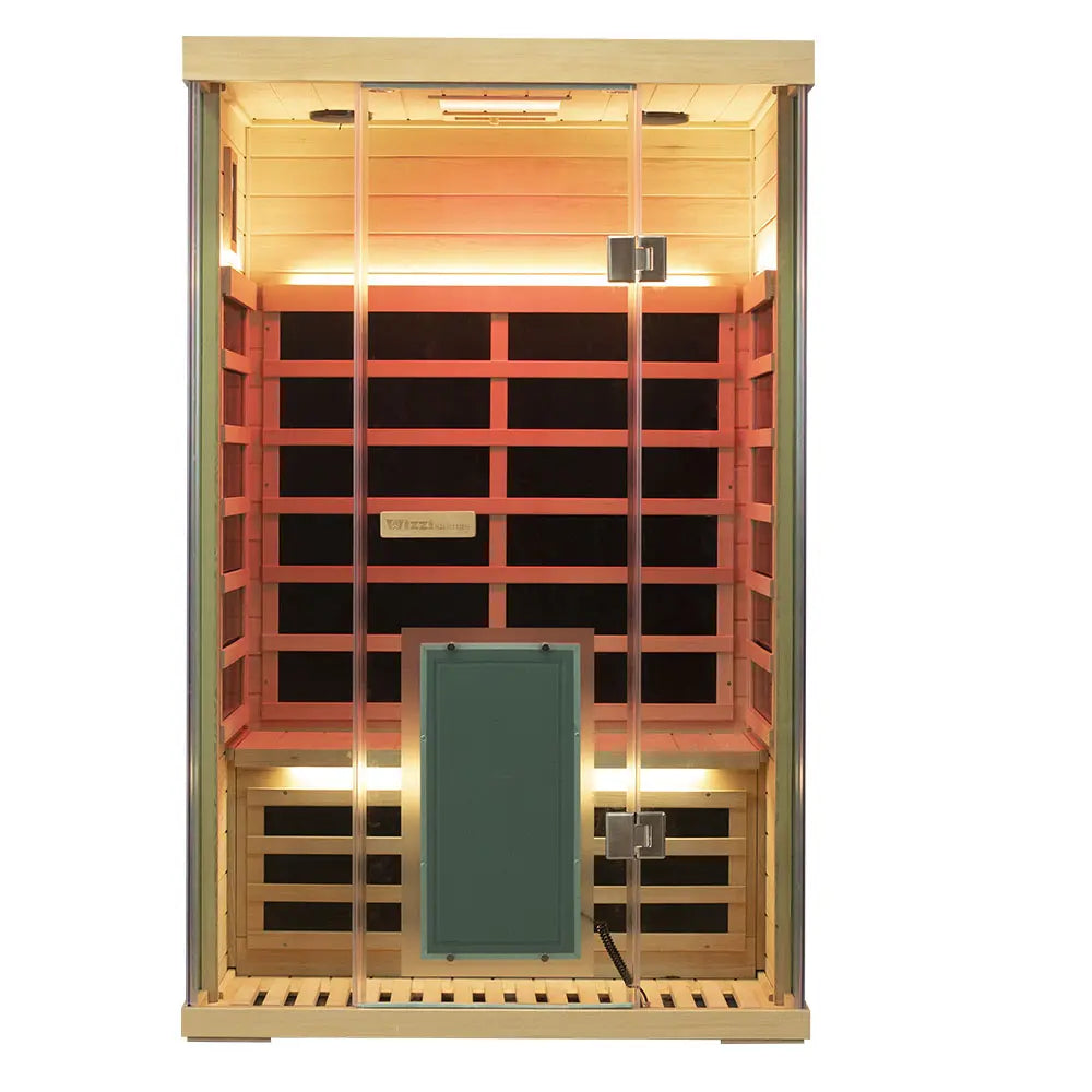 Wizzisaunas 2 Person Full Spectrum Low EMF Infrared | Empire Saunas