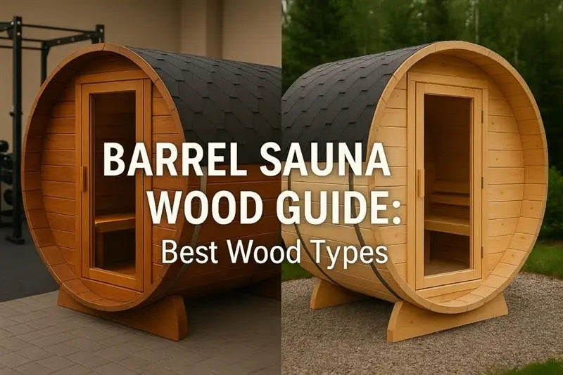 Barrel Sauna Wood Guide: Best Wood Types, Features, Benefits, and Maintenance Tips