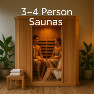 3-4 Person Saunas