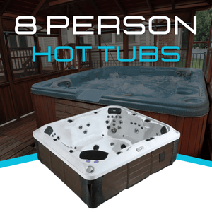 8 Person Hot Tubs