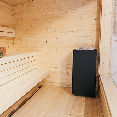 Huum Black Core Series Electric Sauna Heater