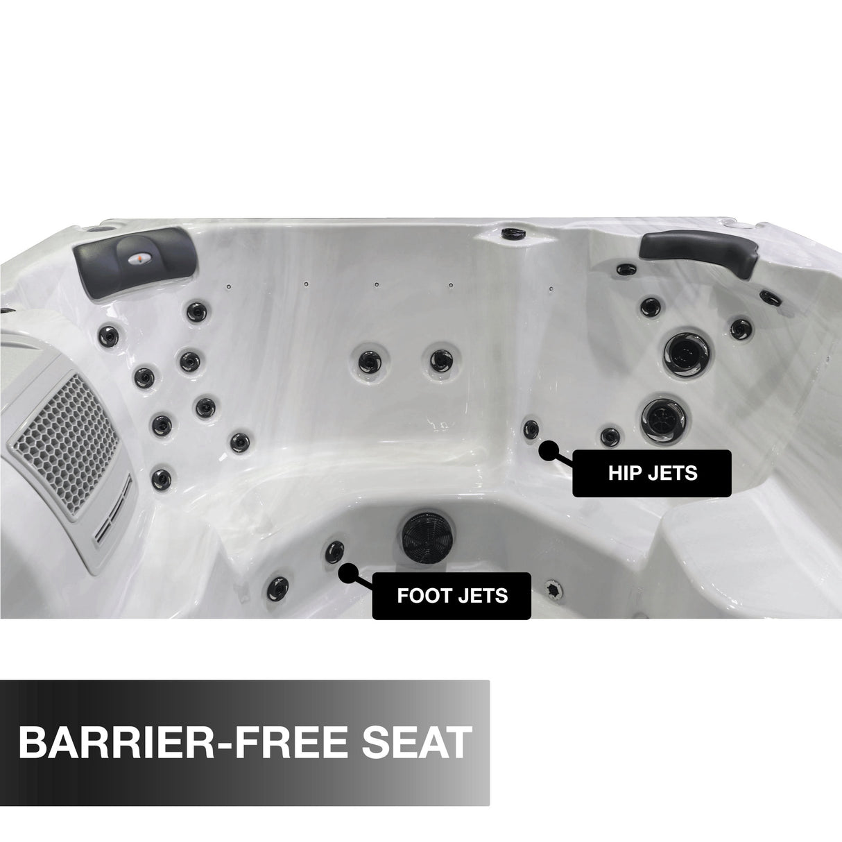 Liberty Spas Luxury 240V 7 Person Spa LYS7000