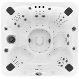 American Spas 6 Person Bench 100 Jet Spa Tub View