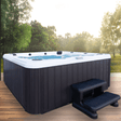 American Spas 6 Person Bench 40 Jets Spa Outdoor View