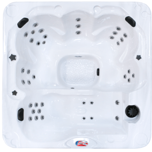 American Spas 6 Person Lounger 40 Jets Spa Tub View