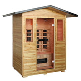 Cal Saunas Solara-Outdoor 3 Person Infrared Sauna