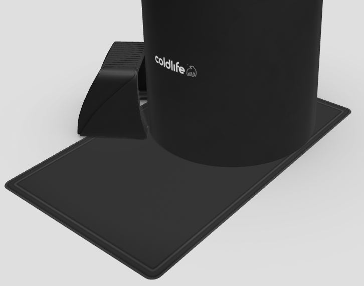 Cold Life 3x5 Decking Plunge Mat | Empire Saunas