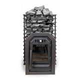 Cozy Heat COZYQUATTROTW12 Thru-Wall Sauna Stove Front View