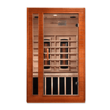 Front view of the Golden Designs Dynamic Cordoba Full Spectrum sauna