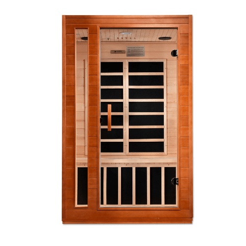 Front view of the Golden Designs Dynamic Cordoba Elite Ultra Low EMF sauna