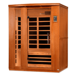 Right side view of the Golden Designs Dynamic Lugano Low EMF Infrared Sauna,