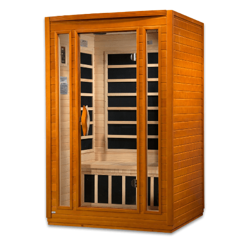 Right side view of the Golden Designs Dynamic San Marino Low EMF Infrared Sauna