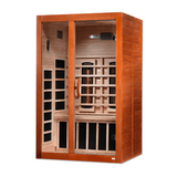 Right side view of the Golden Designs Dynamic Santiago Full Spectrum sauna