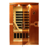 Front view of the Golden Designs Dynamic Venice Low EMF Infrared Sauna