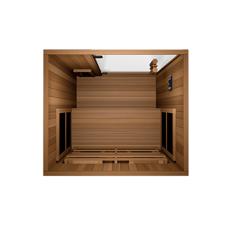 Finnmark Fd-1 Full-Spectrum Infrared Sauna Top View