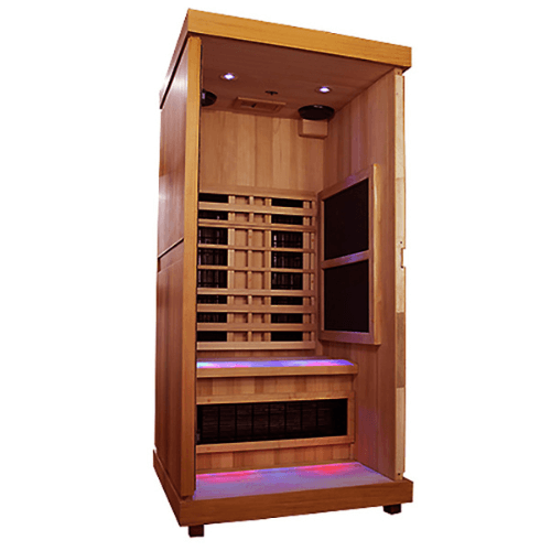 Finnmark Fd-1 Full-Spectrum Infrared Sauna open side