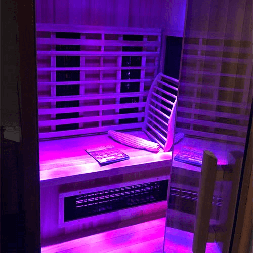 Finnmark Fd-2 Full-Spectrum Infrared Sauna Inside View