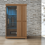 Finnmark Fd-2 Full-Spectrum Infrared Sauna Lifestyle With Blue Light