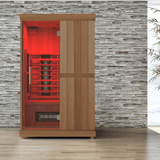 Finnmark Fd-2 Full-Spectrum Infrared Sauna Lifestyle with Red Light