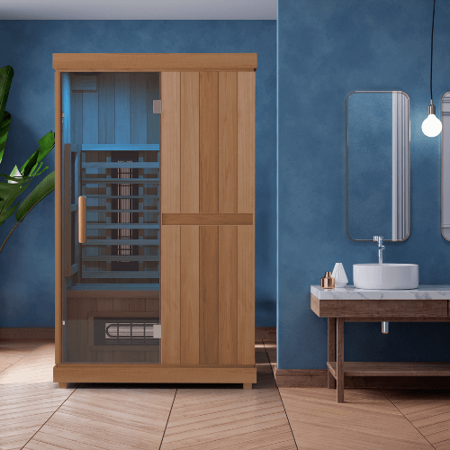 Finnmar kFd-2 Full-Spectrum Infrared Sauna Lifestyle Indoor 1