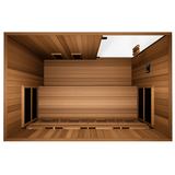 Finnmark Fd-3 Full Spectrum Infrared Sauna Top View