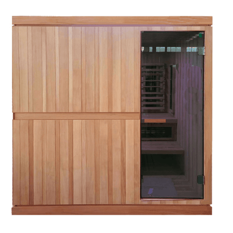 Finnmark Fd-5 Trinity XL Infra-Steam Sauna Front View