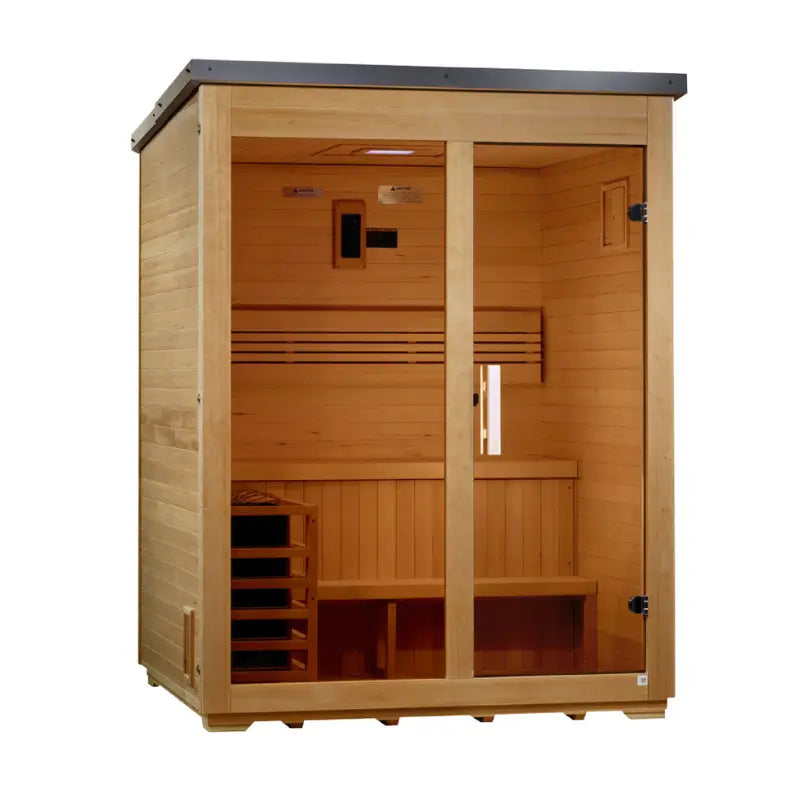 Golden Designs Arlberg GDI-8003-01 3-Person Outdoor Traditional Sauna