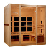 Golden Designs GDI-6880-03 FS 8 Person Full Spectrum Near Zero EMF Infrared Sauna