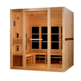 Golden Designs GDI-6880-03 FS 8 Person Full Spectrum Near Zero EMF Infrared Sauna