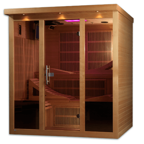 Golden Designs Monaco 6-person Near Zero EMF Infrared | Empire Saunas