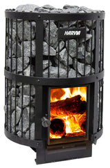 Harvia Greenflame Series 15.9Kw Wood Stove WK200LD | Empire Saunas