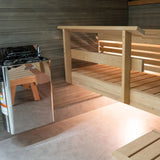 Harvia The Wall Series 8Kw Electric HSWS8U1B | Empire Saunas