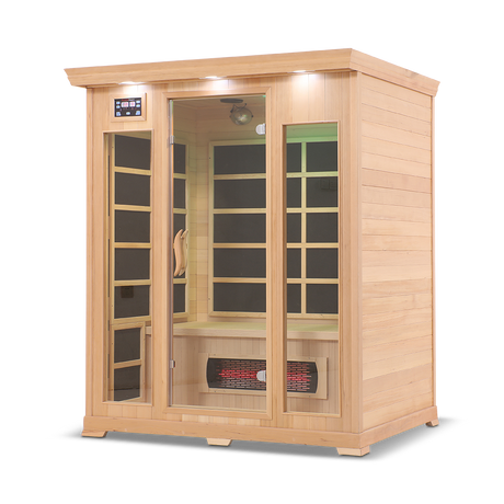 Healthsmart 3 Person Full Spectrum Infrared Sauna Left Side View