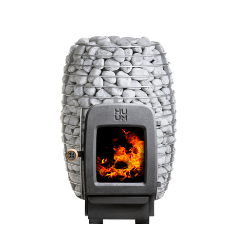Huum Hive Heat 12.0Kw Wood-Fired Stove W/Firebox Extension