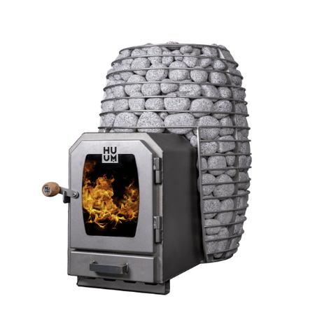 Huum Hive Wood Series 17.0Kw Wood-Fired Stove W/ Firebox Extension | Empire Saunas