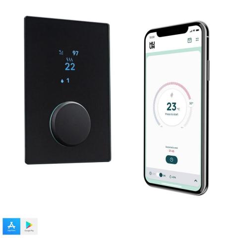 Huum UKU Glass and Mirror Controller | Empire Saunas