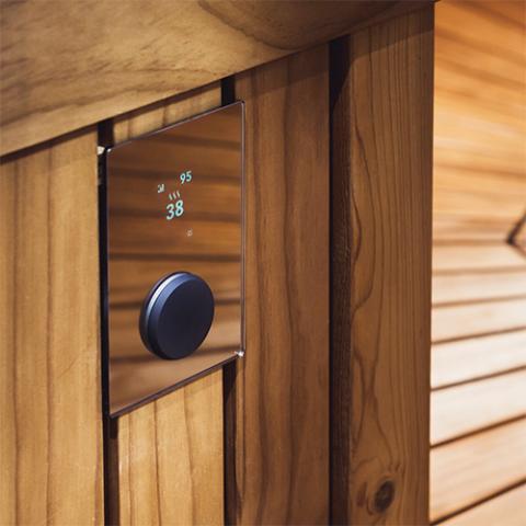 Huum UKU Glass and Mirror Controller | Empire Saunas