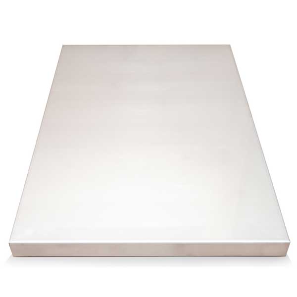 A flat view of an adjustable installation base showing its various components and mounting areas.