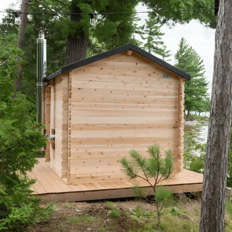 Leisurecraft-CT-Georgian-Cabin-Back-View